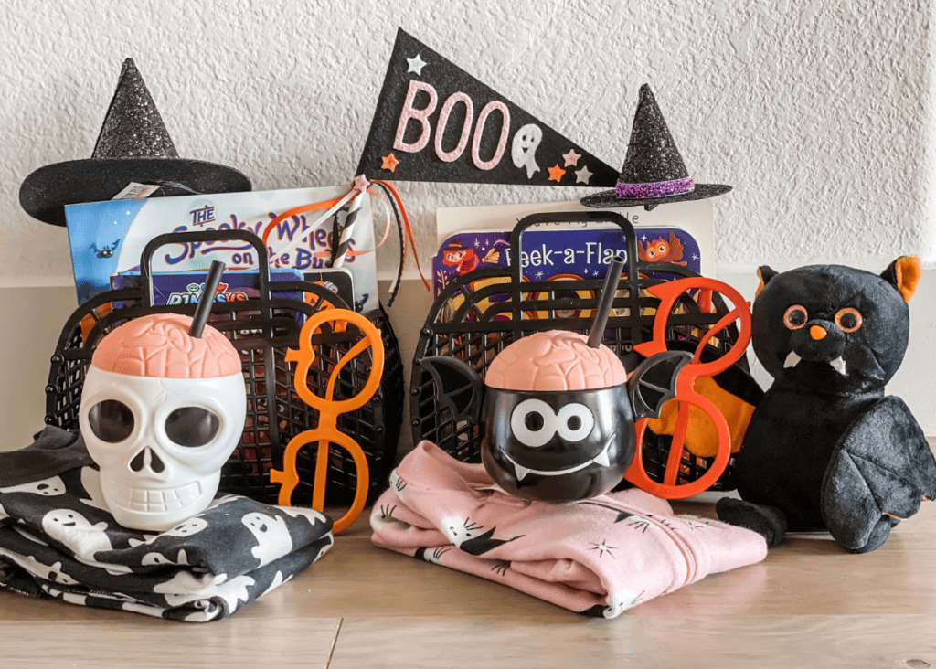 Halloween Gift Baskets for Kids: The Best Toys and Treats! - Baby Chick