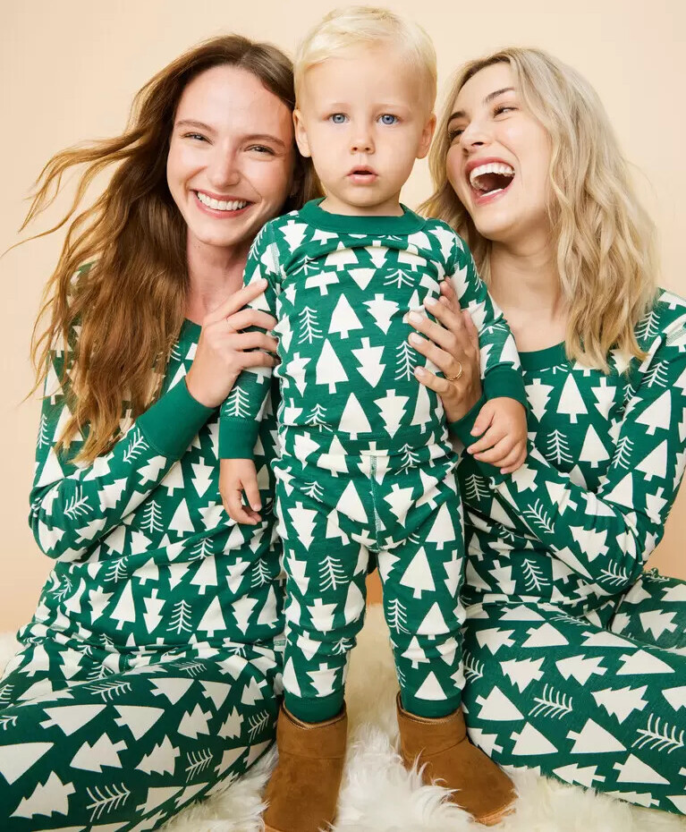 Winter Green Pajamas