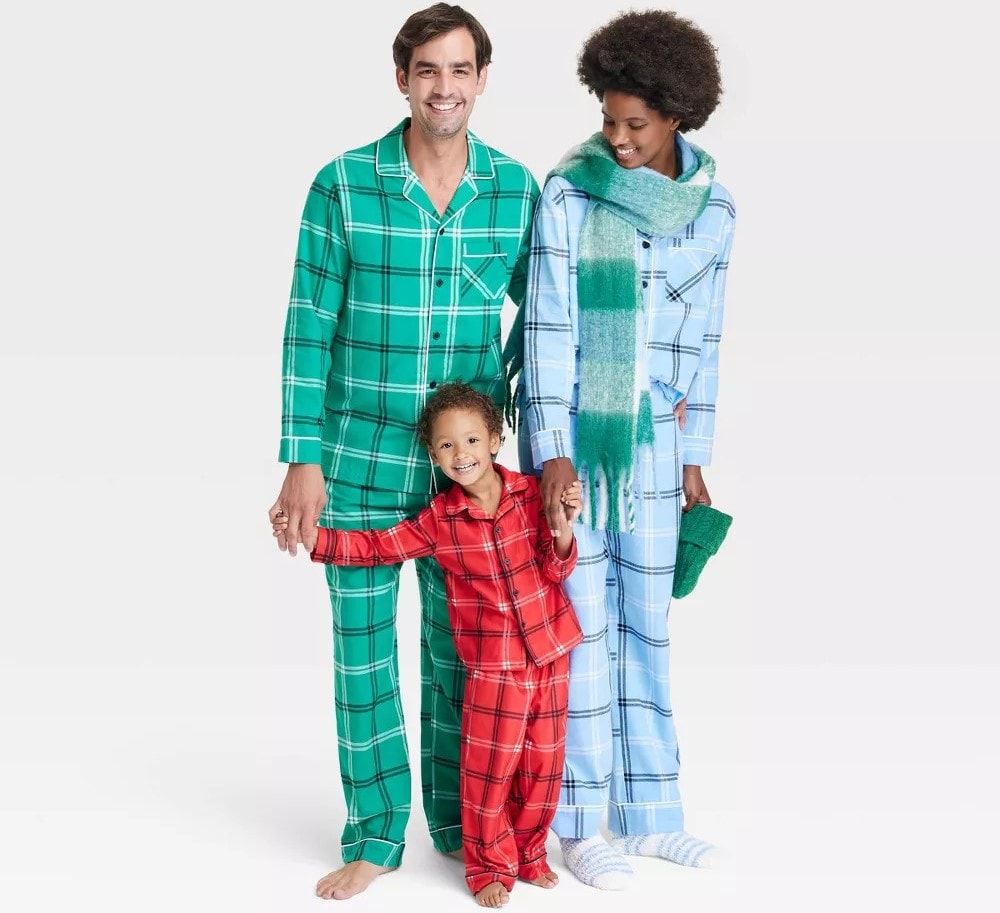 Colorful Plaid Pajamas