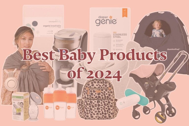 Collage image of the best baby products of 2024