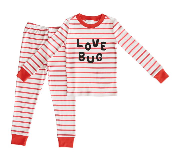 Love Bug Organic Pajama Set