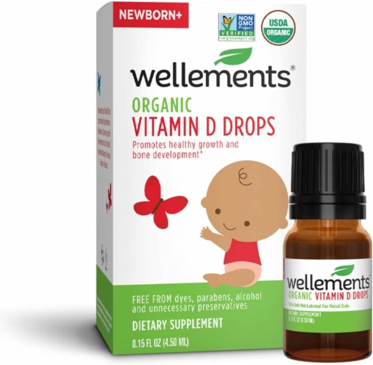 Wellements Organic Vitamin D Drops