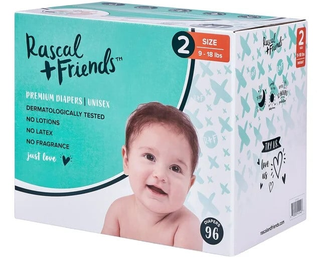 Rascal + Friends diapers