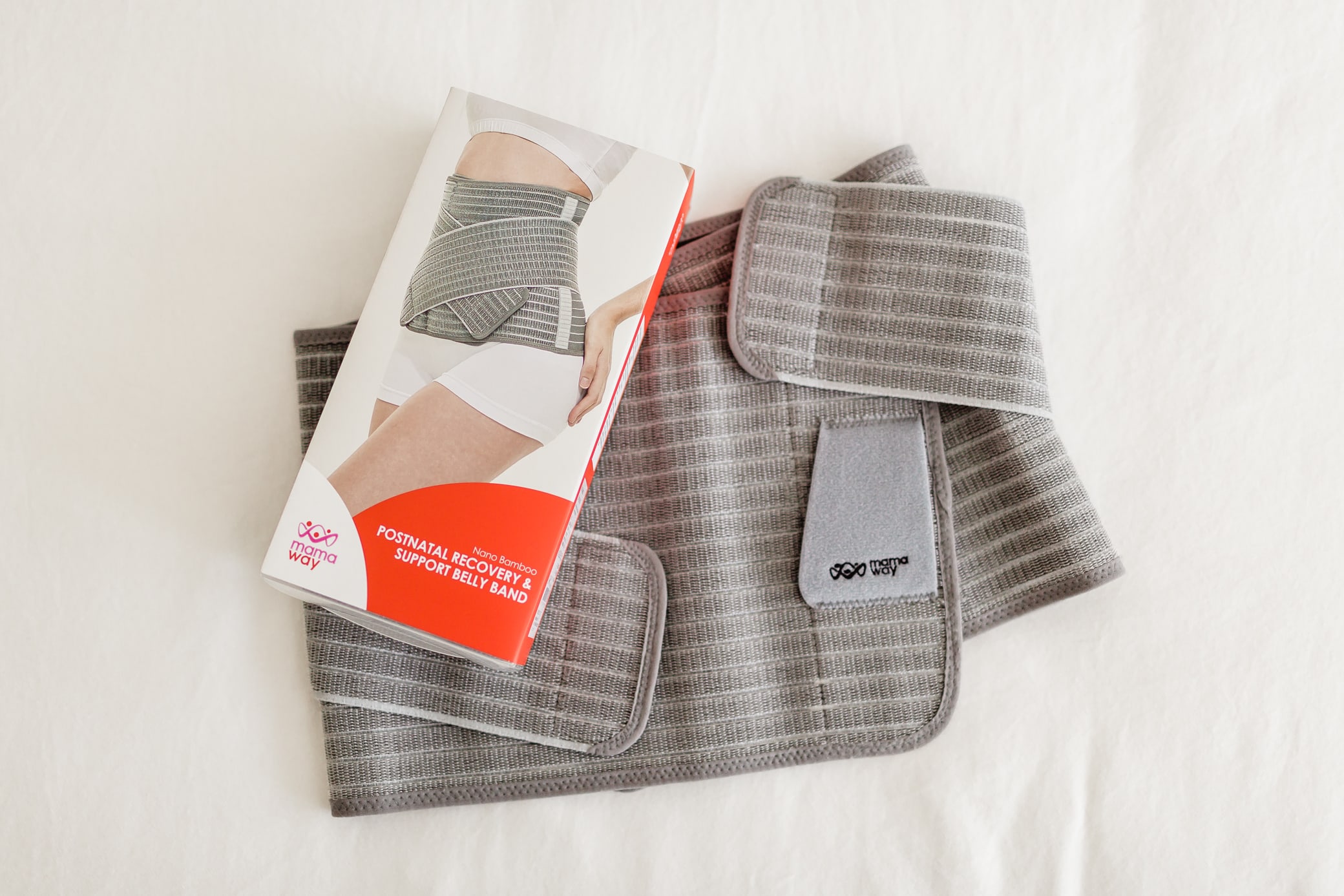 The Nano Bamboo Postnatal Recovery & Support Belly Band from Mamaway