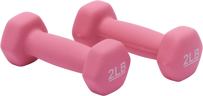 Pink weights