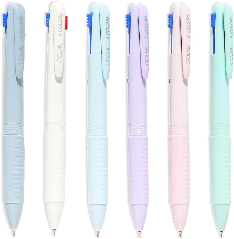 Multi-colored ballpoint pens