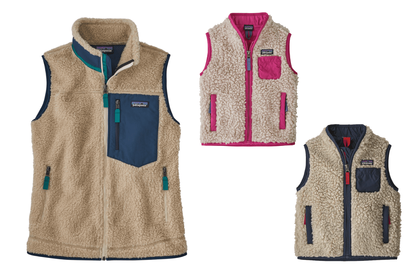 matching patagonia vests
