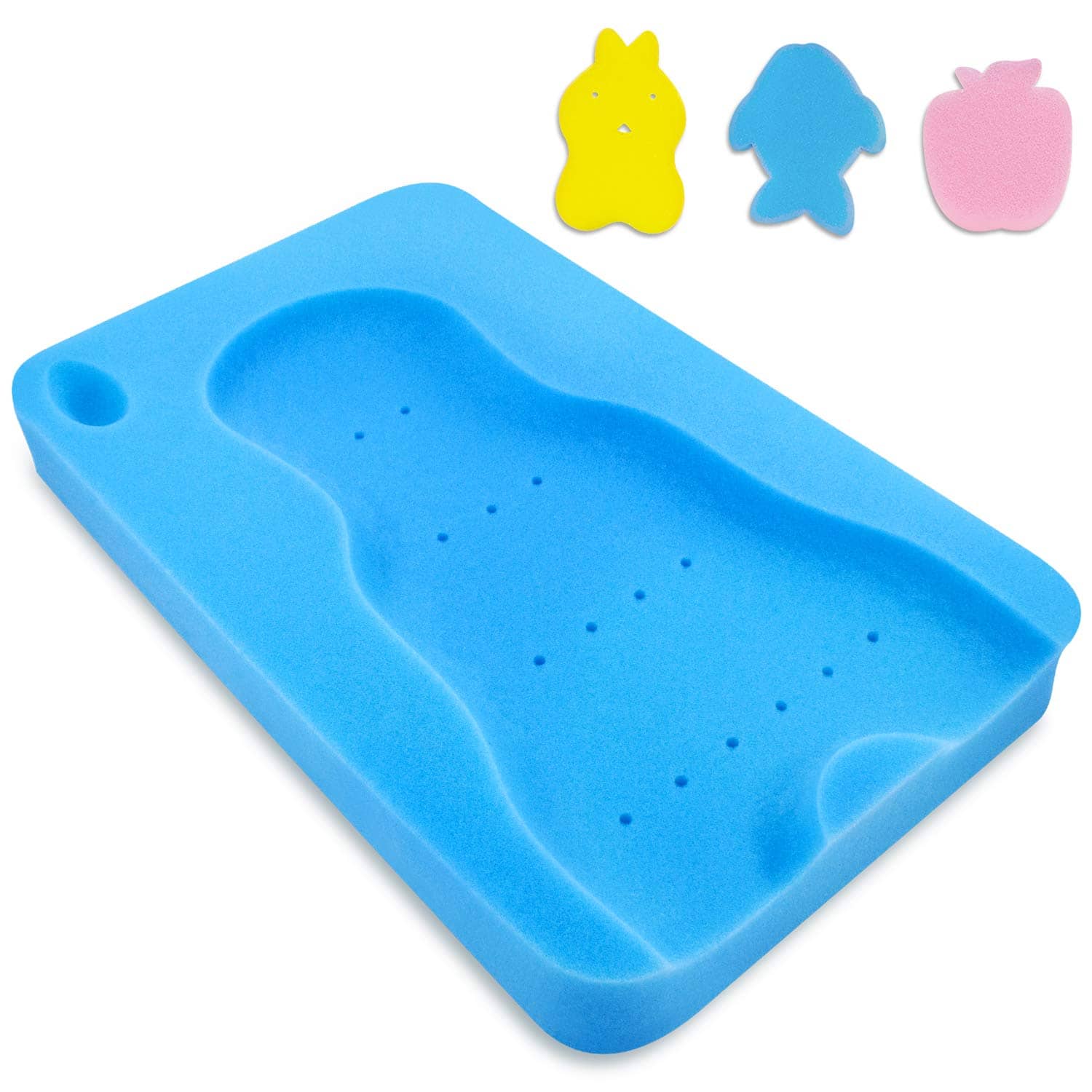 baby sponge bath mat