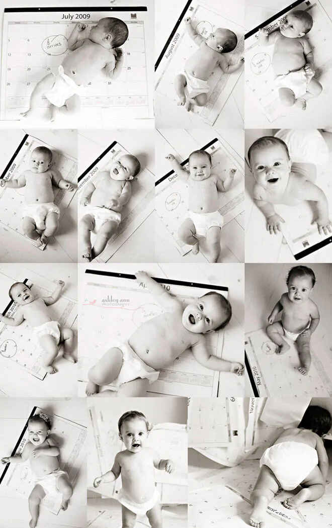 Monthly Baby Photo Ideas