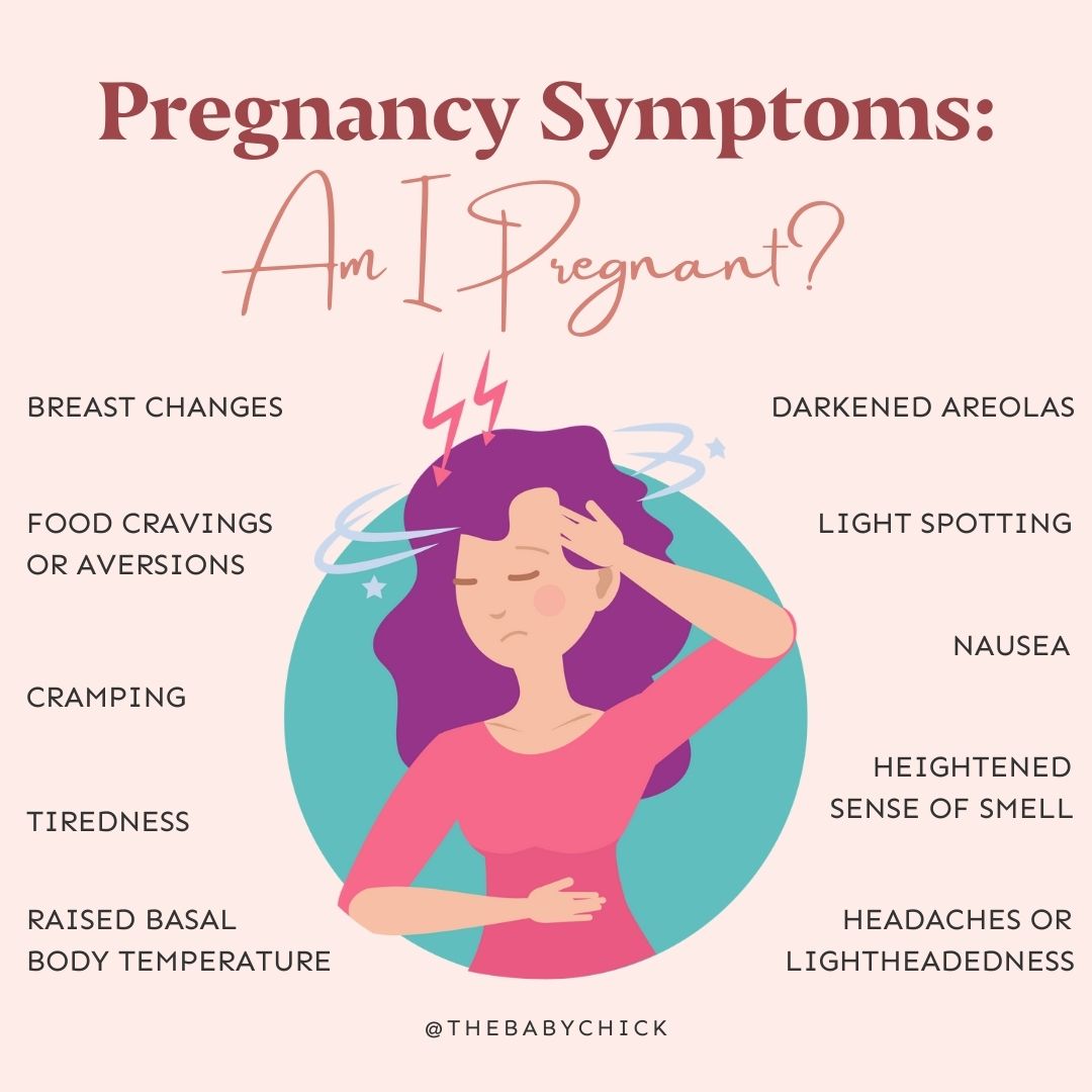 Pregnancy Symptoms: Am I Pregnant? - Baby Chick