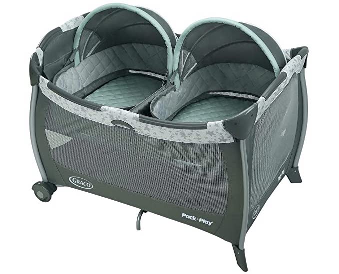 Graco Pack 'N Play Player with Twins Bassinet, Oskar