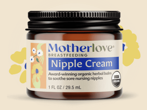 Nursing mommas know that nipple cream is a must-have and it’s smart to have a few extra bottles on standby. This award-winning balm is a fan favorite because it’s so versatile. Moms can use it to soothe sore nipples, lubricate pump flanges, and even moisturize lips and hands, too. We also love that Motherlove uses solar-powered, zero-waste facilities.