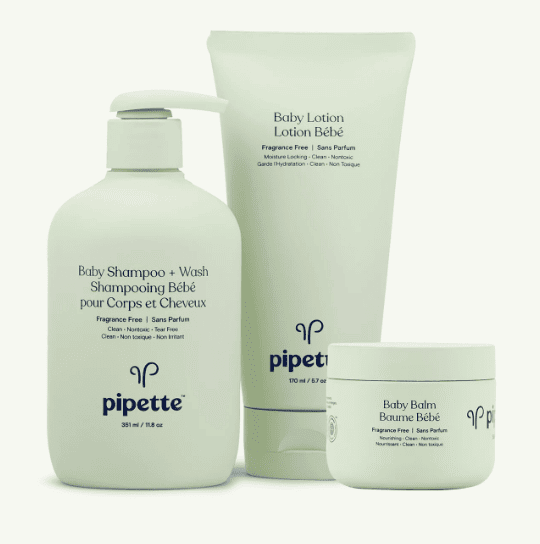 Finding the right bathing products for your babe can feel like a full-time job. Pipette takes clean care to the next level. We love that this company banned over 2,000 potentially harmful ingredients from their formulas. The rigorously tested clean ingredients leave parents with scientifically backed, nurturing, extra-pure formulas—no fluff, no fillers, no confusion.