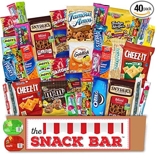 The Snack Bar box of snacks