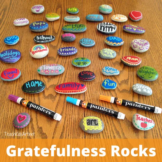 Gratefulness rocks craft