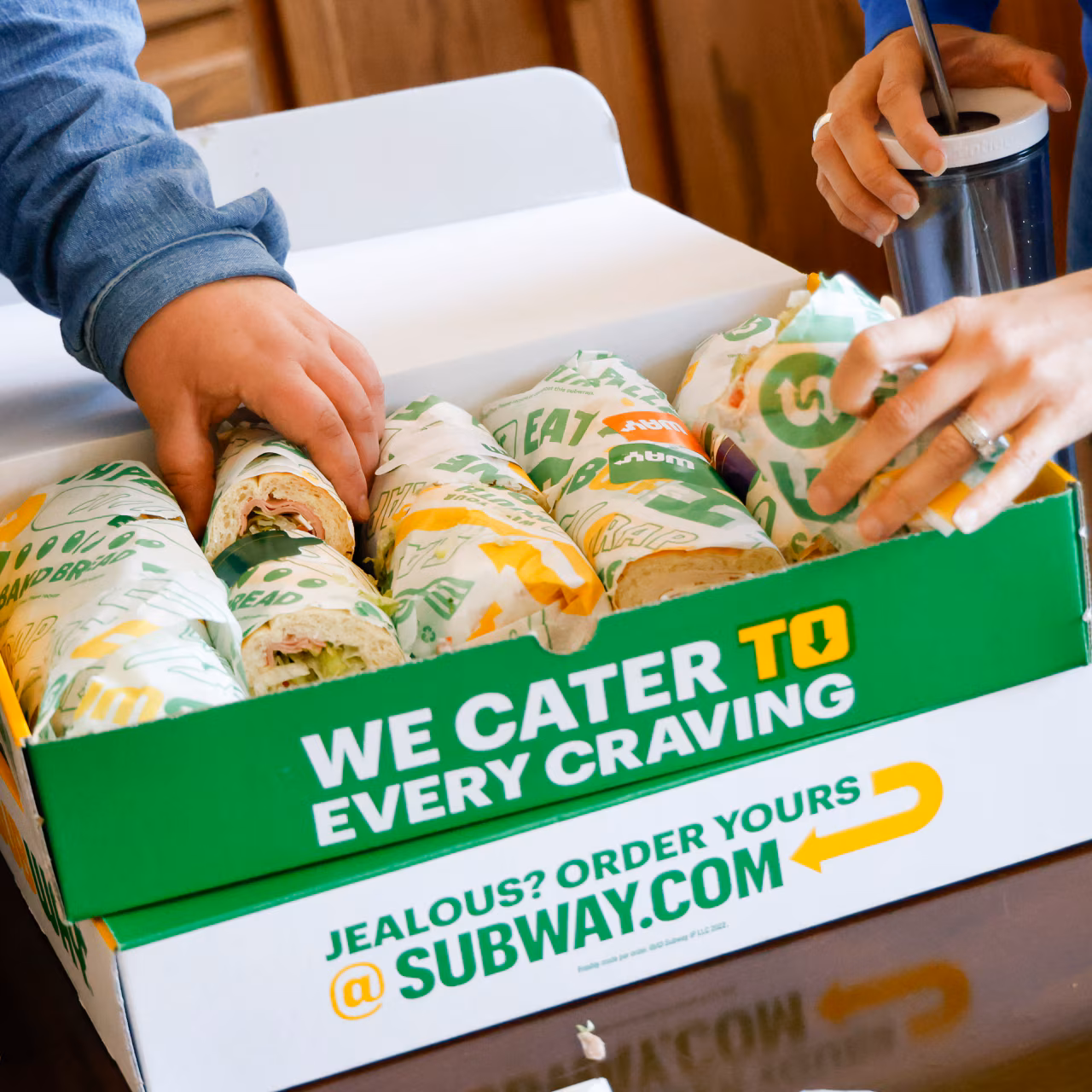 Subway catering image