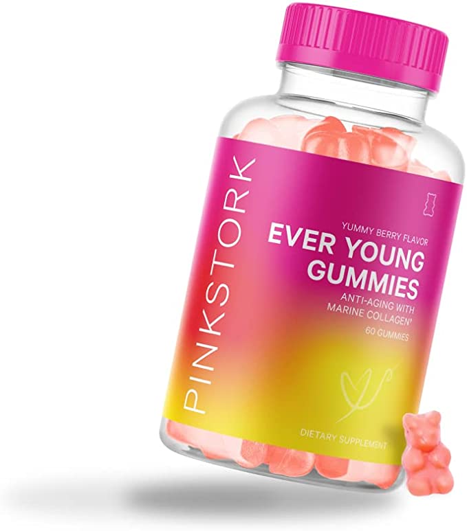 Pink Stork Ever Young Gummies