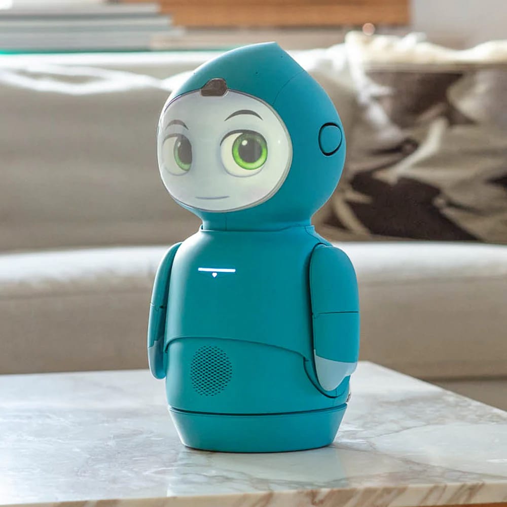 Blue robot toy for kids 