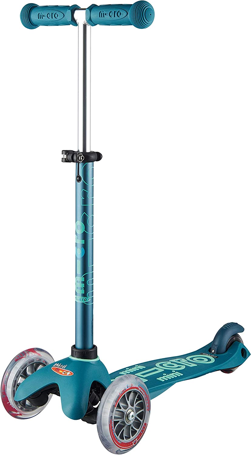Teal scooter for kids 