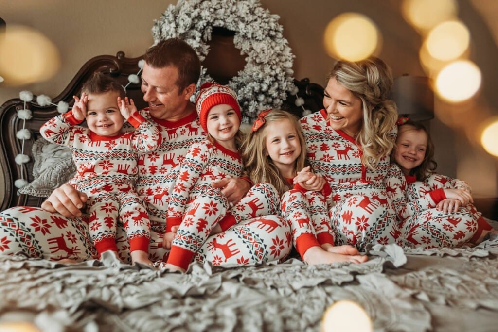 family matching Christmas Pajamas