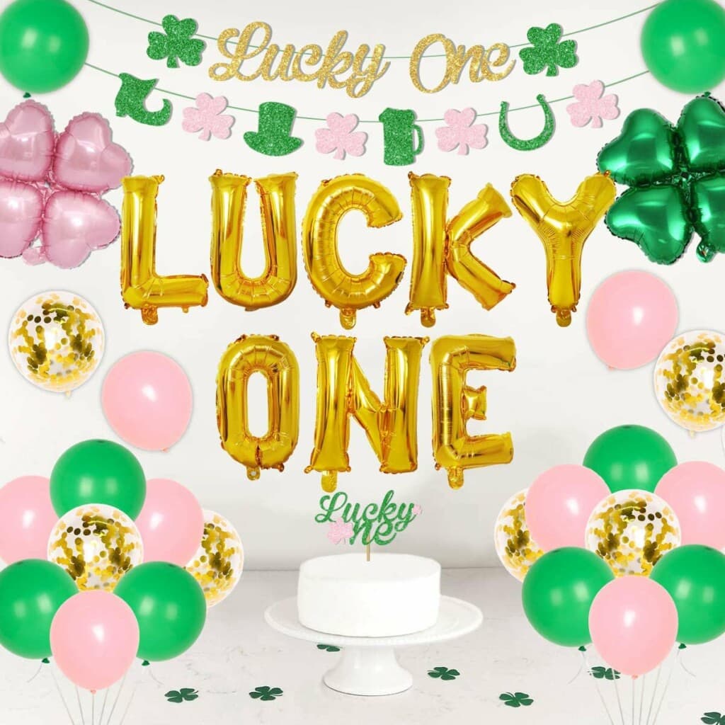 lucky one first birthday party theme 