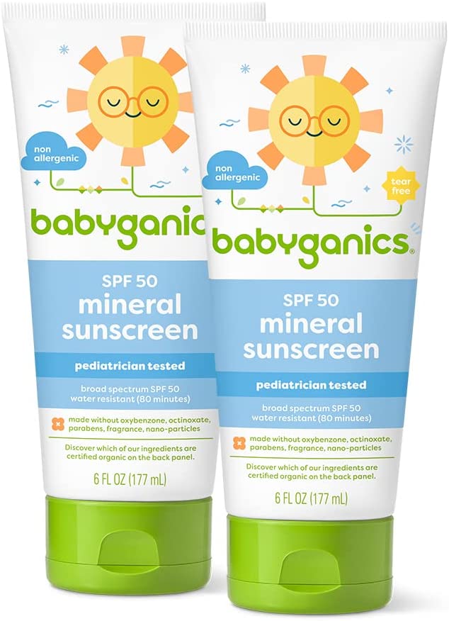 Baby mineral sunscreen
