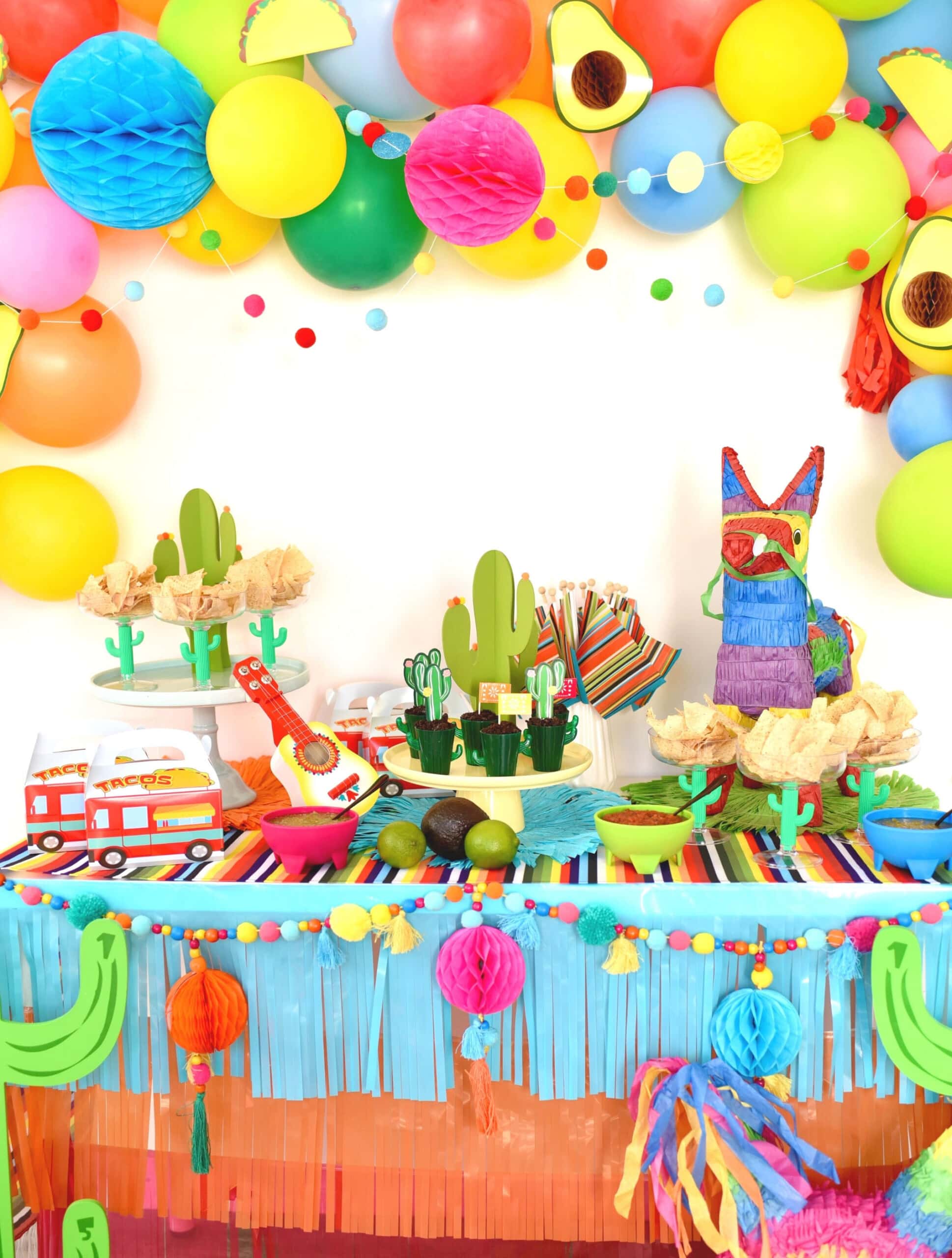 numero uno first birthday fiesta theme party
