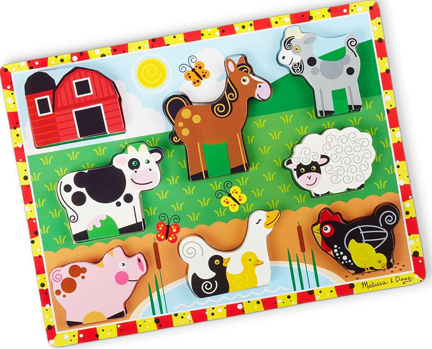 Farm animal puzzle