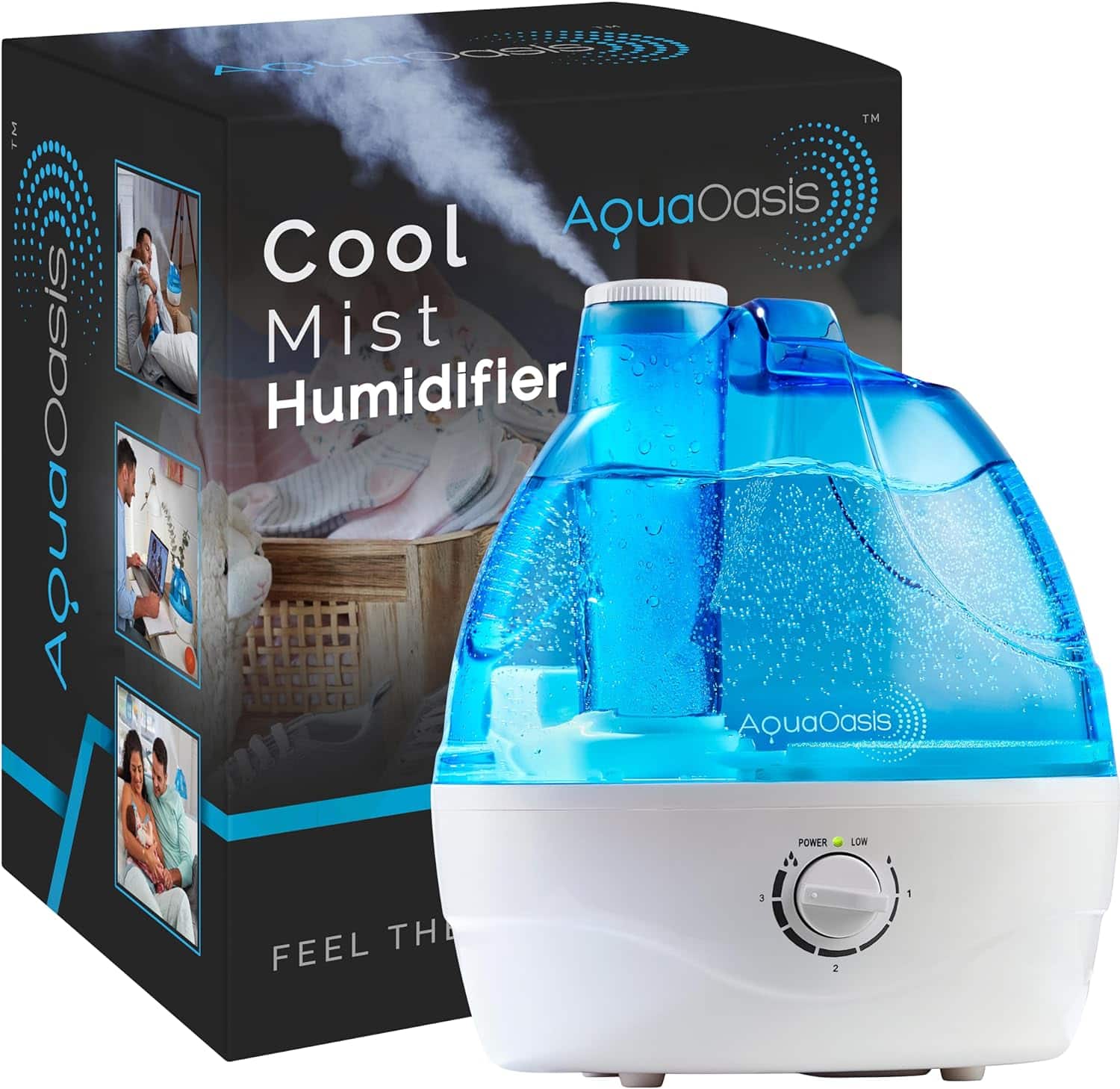 AquaOasis cool mist humidifer
