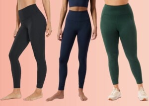 Collage of best leggings for women