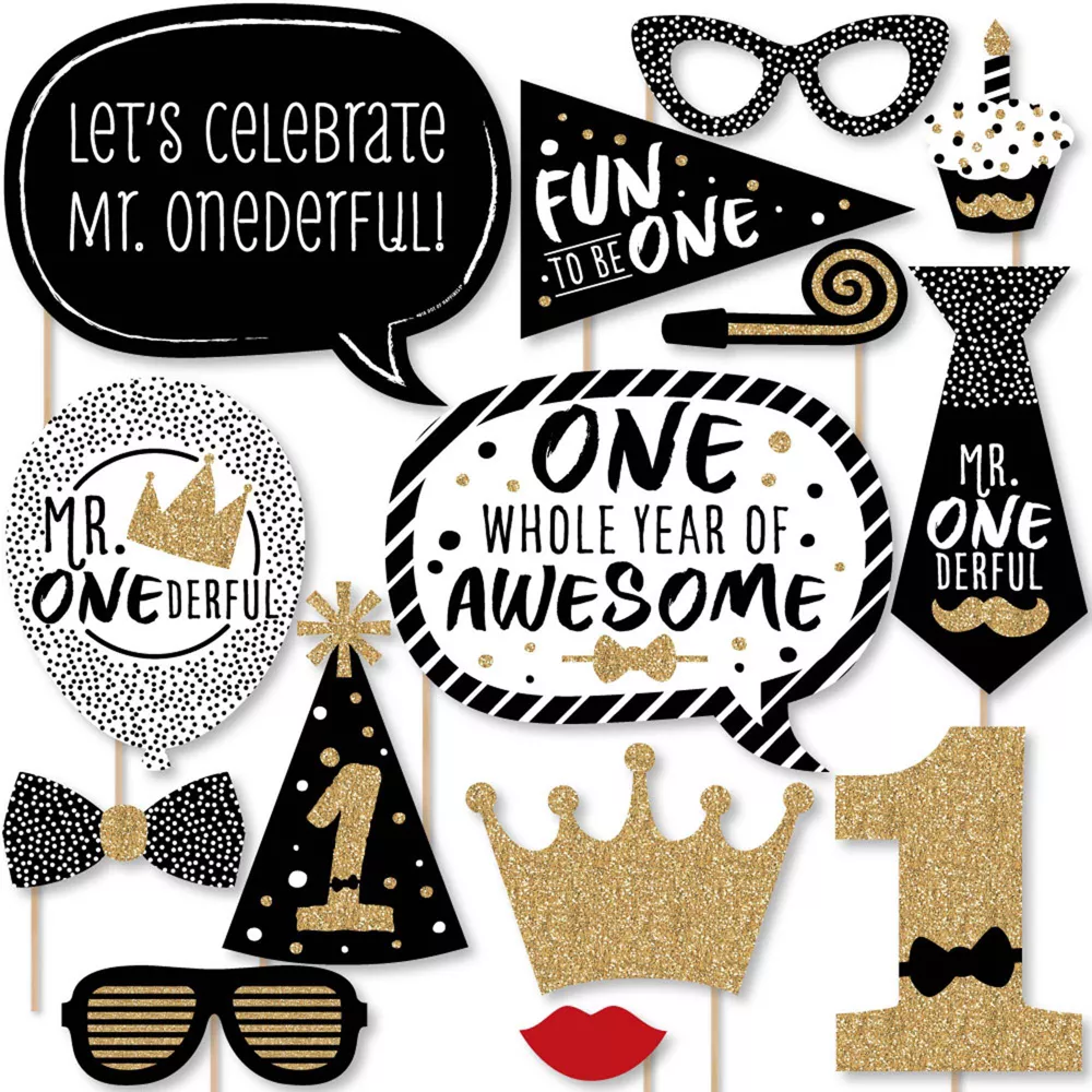 mr onederful first birthday theme