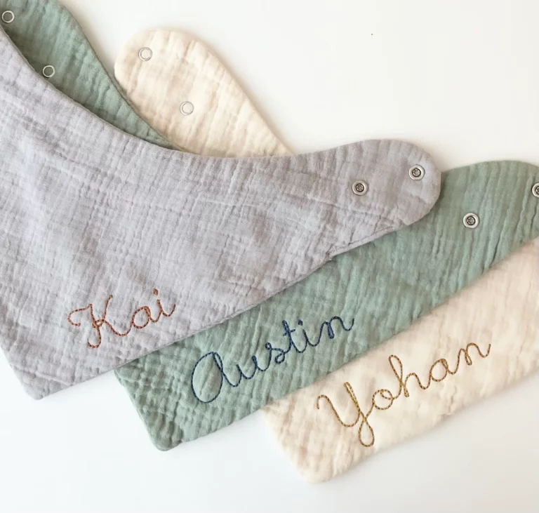 Personalized baby bibs