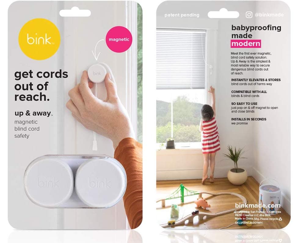 Magnetic window blind cords safety protectors 