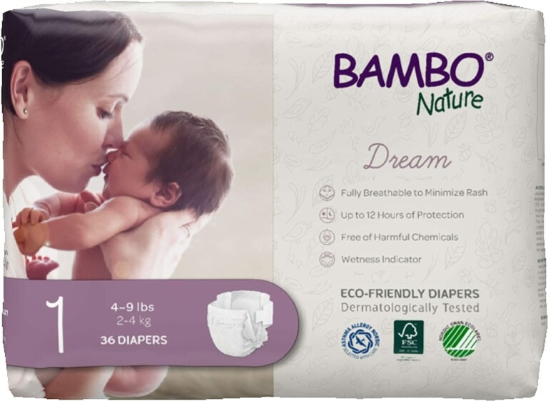 Bamboo Nature dream diapers