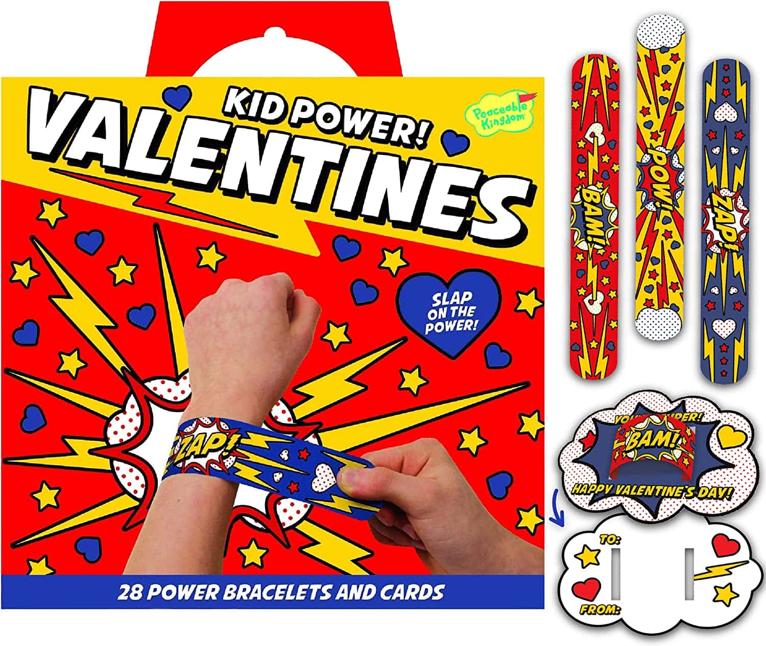 slap bracelet class valentines