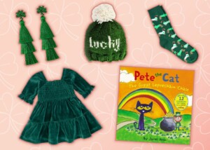 Collage of some of the cutest St. Patrick's Day products