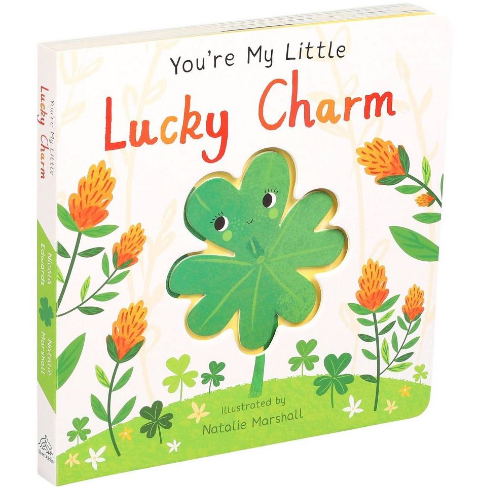 You're My Little Lucky Charm book with shamrock on cover 