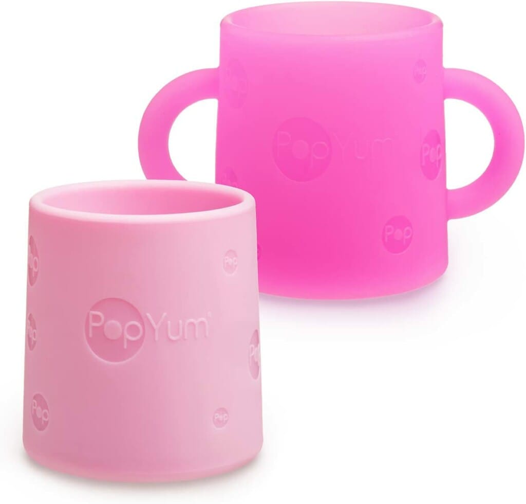 PopYum Silicone Training Cup 2-Pack