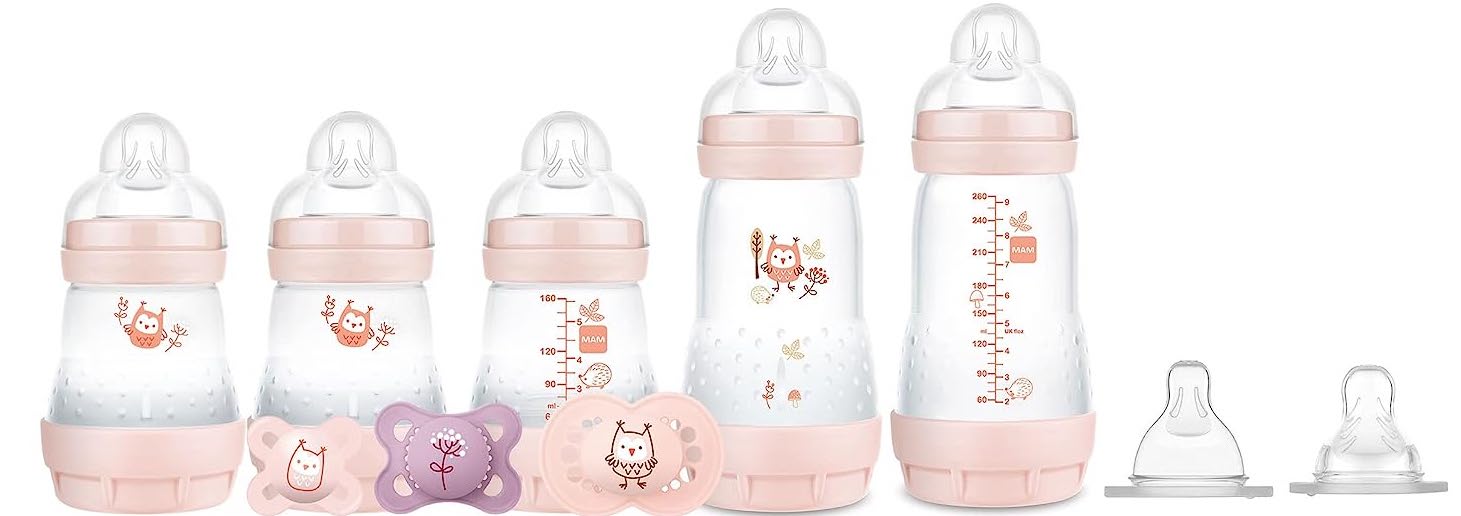 MAM bottles and pacifiers