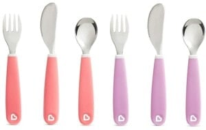 Munchkin® Splash™ Toddler Fork, Knife and Spoon Utensil Set