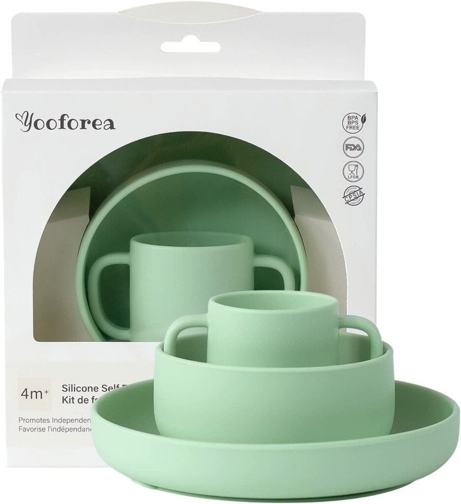 YOOFOREA Bowl, Plate, and Cup set