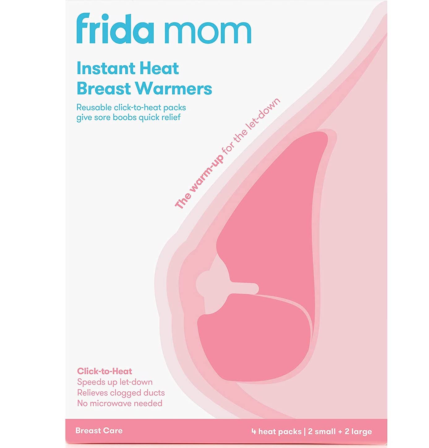 Frida Mom Instant Heat Breast Warmers 