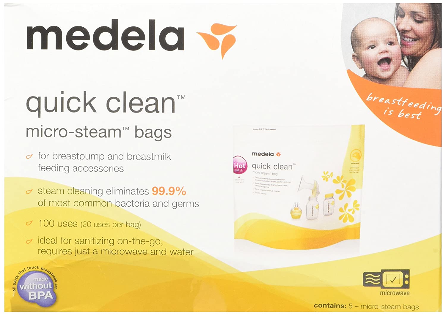 Medela Quick Clean Micro Steam Bags 