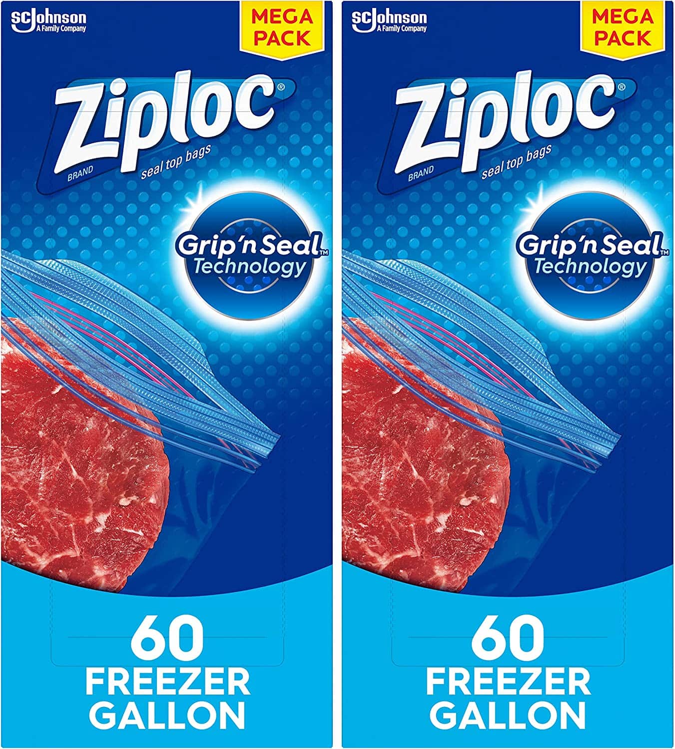 Ziploc Gallon Freezer bags