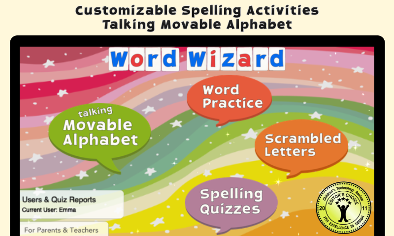Word Wizard app 