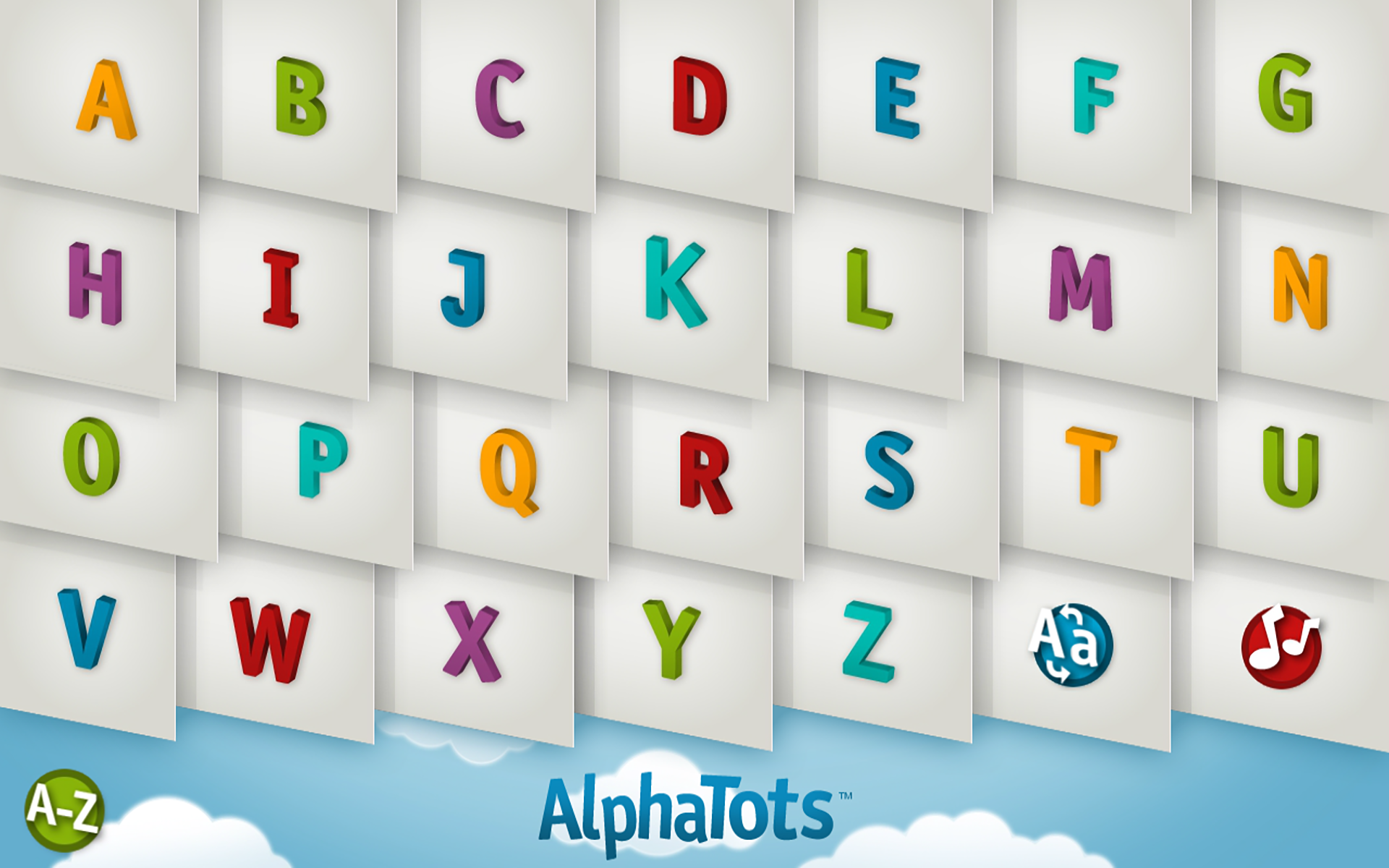 AlphaTots Alphabet app