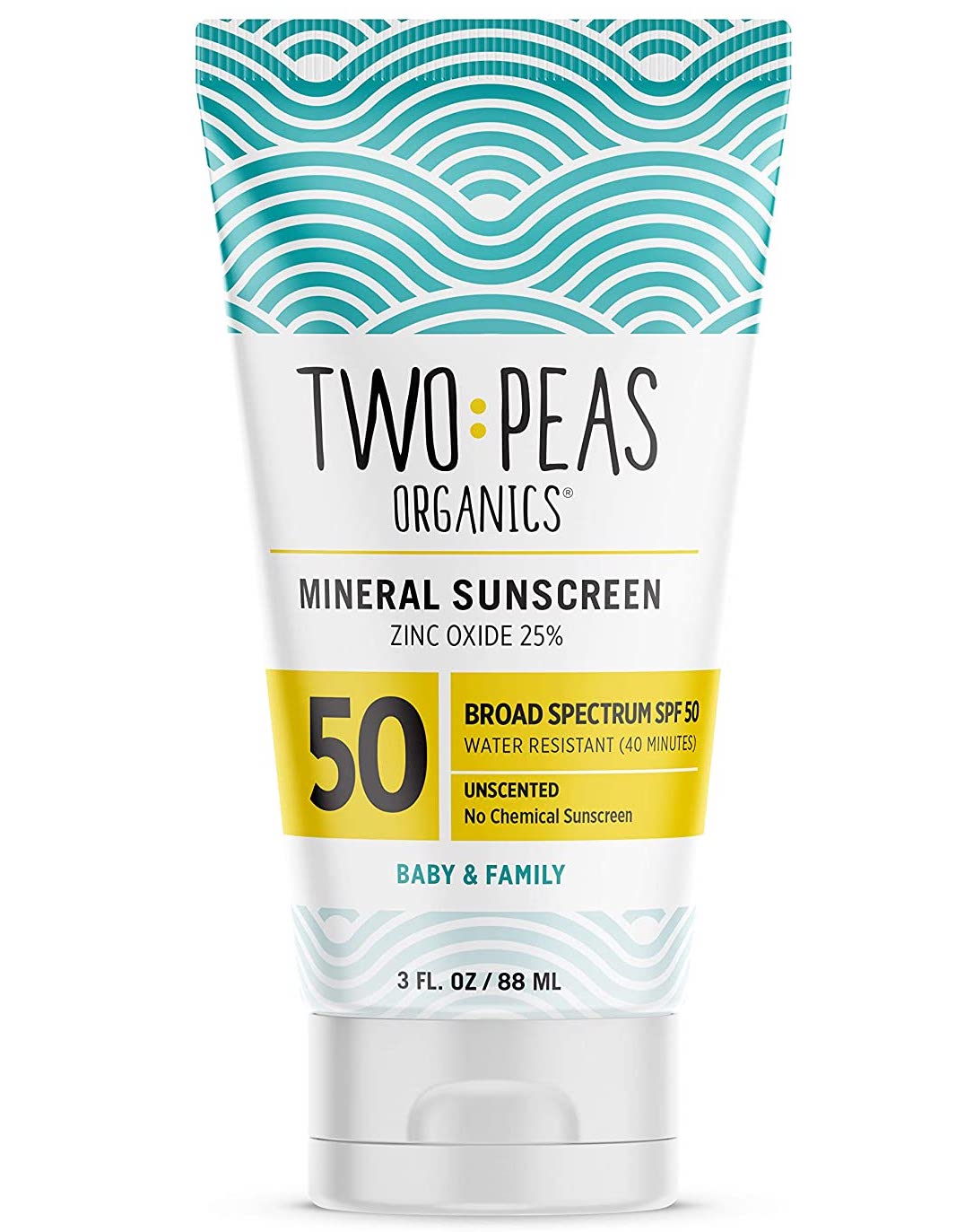 Two Peas Organics Mineral sunscreen 