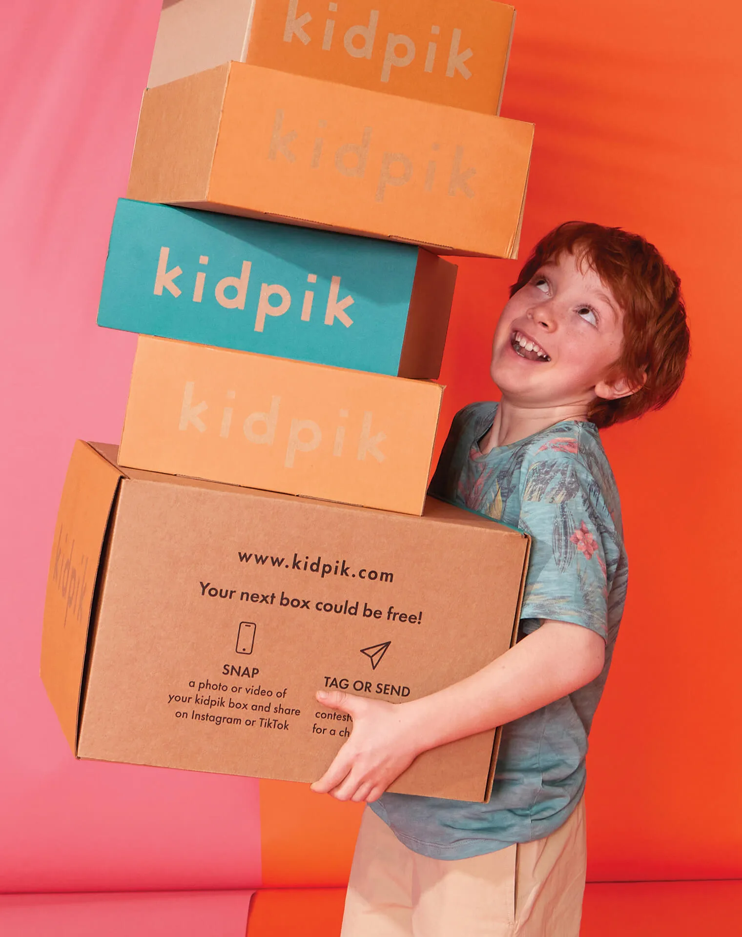 Kidpik clothing subscription box for kids 