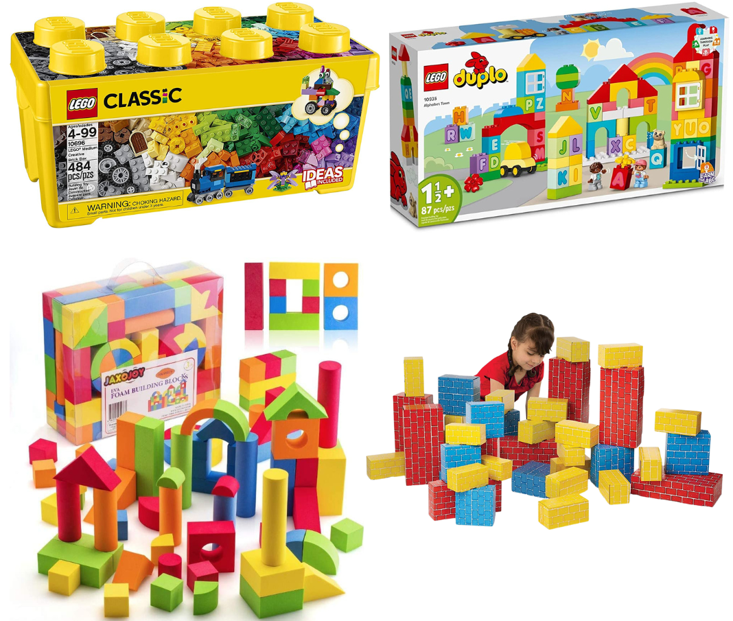 Building blocks and legos 