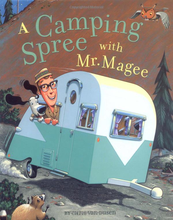 A Camping Spree with Mr. Magee book cover